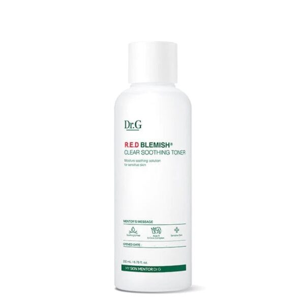 Nước Cân Bằng Dr.G R.E.D Blemish Clear Soothing Toner 200ml