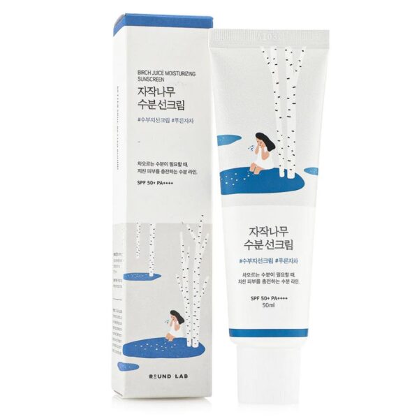 Kem chống nắng dưỡng ẩm Round Lab Birch Juice Sunscreen SPF 50+ PA++++ 50ml