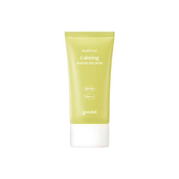 Kem Chống Nắng Hóa Học Diếp Cá GOODAL HEARTLEAF CALMING MOISTURE SUN CREAM SPF 50+ PA++++ 50ml