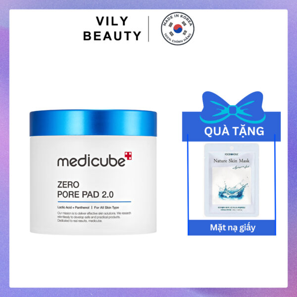 Toner pad thu nhỏ lỗ chân lông Medicube Zero Pore Pad 2.0