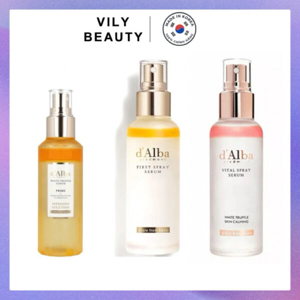 Xịt khoáng serum cấp ẩm, căng bóng D’alba White Truffle 50ml