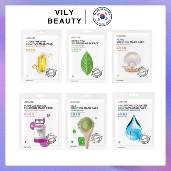 Mặt Nạ Dưỡng Da Lebelage Solution Mask Pack 25ml