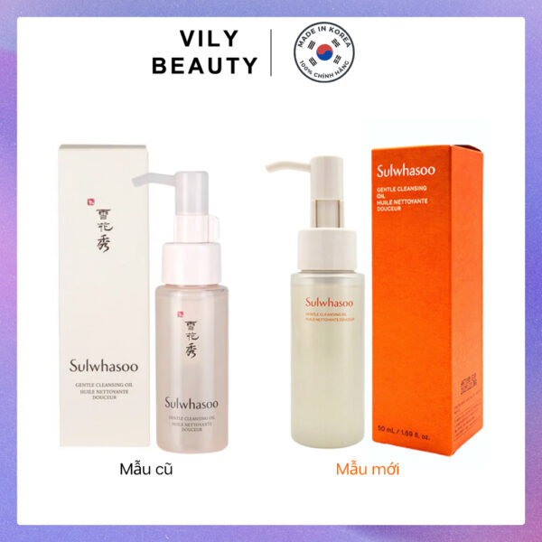 Dầu tẩy trang dịu nhẹ Sulwhasoo Gentle Cleansing Oil 50ml