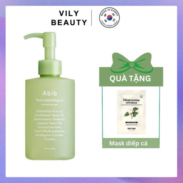 Dầu tẩy trang diếp cá ABIB PORE CLEANSING OIL 200ml